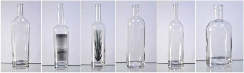 High Clear White Glass Bottle 750ml (2200)