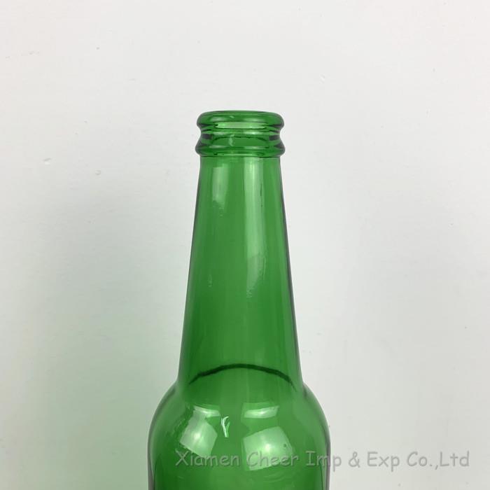 glass beer bottle